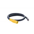 Power Assemblies Type W 400A Pig Tails Series 16 MaleLug 3ft, Yellow 40TW16003MLY